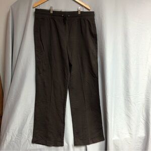 SB active extra large exercise pants, dark brown 18 waist 31, length 12.5 rise